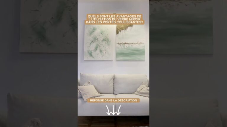 Les avantages des portes coulissantes en miroir