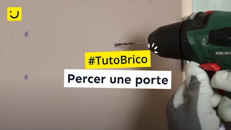 Techniques de Per&ccedil;age Efficaces pour Portes en Bois