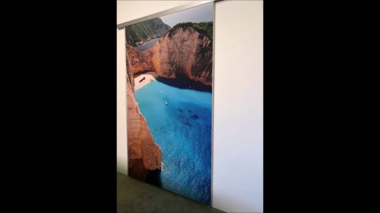 Personnalisation Exclusive des Portes Coulissantes en Verre